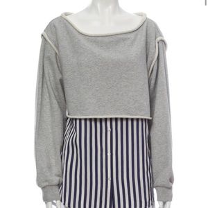 Alexander wang sweater bilayer